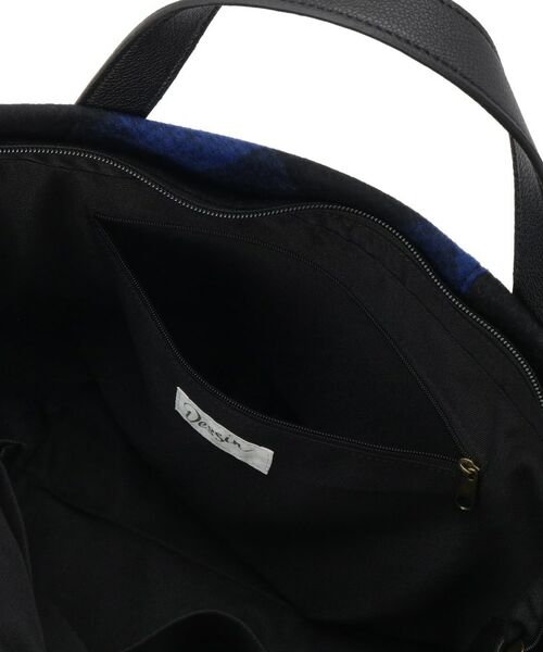 Dessin / デッサン トートバッグ | チェック柄ボートトートバッグ | 詳細17