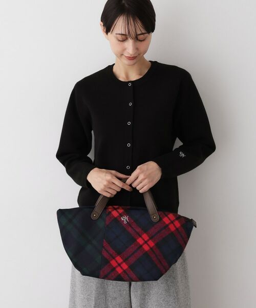 Dessin / デッサン トートバッグ | チェック柄ボートトートバッグ | 詳細3