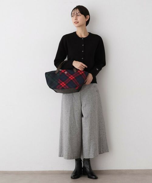 Dessin / デッサン トートバッグ | チェック柄ボートトートバッグ | 詳細4