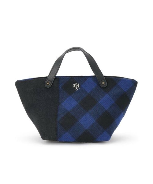 Dessin / デッサン トートバッグ | チェック柄ボートトートバッグ | 詳細9