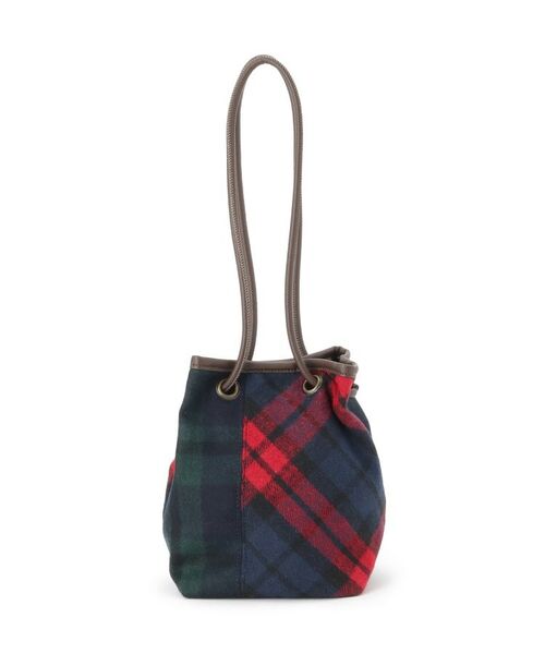 Dessin / デッサン ハンドバッグ | 2WAYチェック巾着バッグ | 詳細11