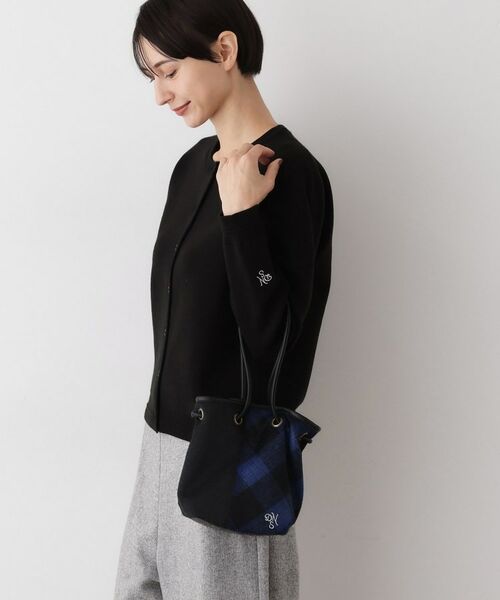 Dessin / デッサン ハンドバッグ | 2WAYチェック巾着バッグ | 詳細5