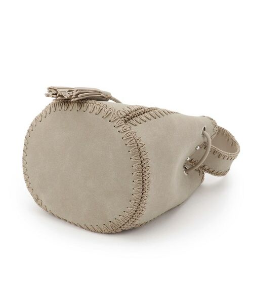 Dessin / デッサン ショルダーバッグ | かがりステッチ巾着バッグ | 詳細10