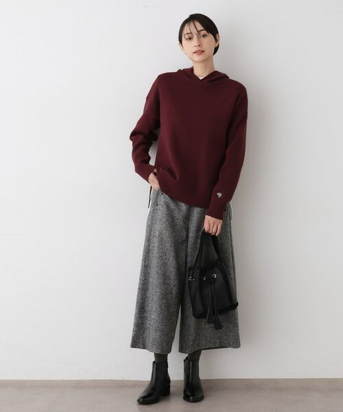 Dessin / デッサン ショルダーバッグ | かがりステッチ巾着バッグ | 詳細2