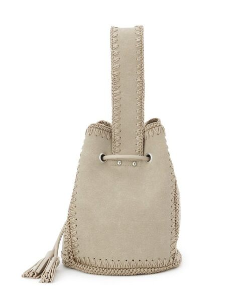 Dessin / デッサン ショルダーバッグ | かがりステッチ巾着バッグ | 詳細7