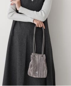 Dessin / デッサン トートバッグ | ベロア巾着バッグ