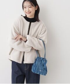 Dessin / デッサン トートバッグ | ベロア巾着バッグ