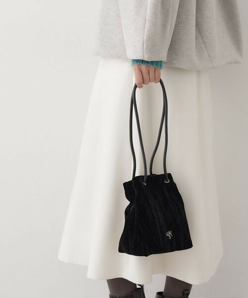 Dessin / デッサン トートバッグ | ベロア巾着バッグ | 詳細3