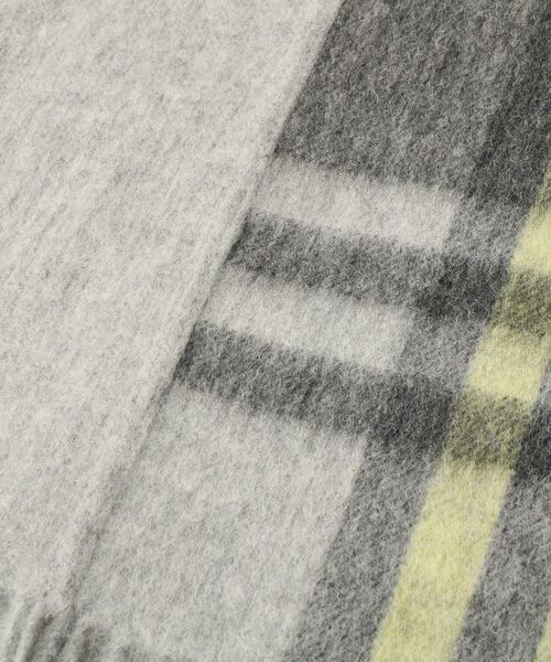 Dessin / デッサン マフラー・ショール・スヌード・ストール | バイカラーチェックストール | 詳細4