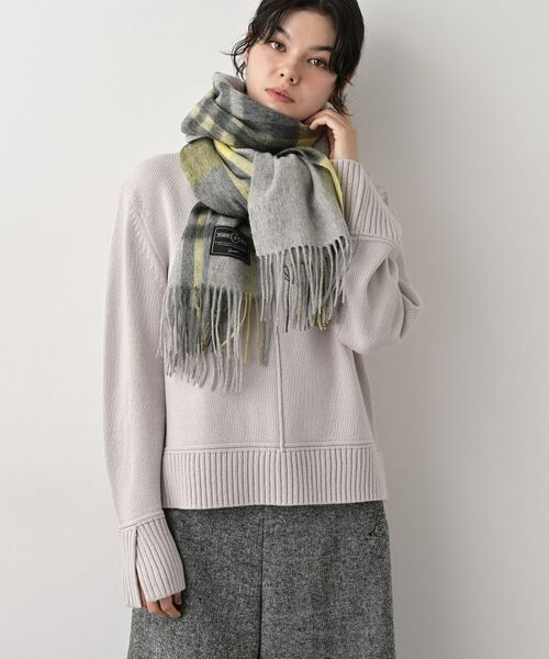 Dessin / デッサン マフラー・ショール・スヌード・ストール | バイカラーチェックストール | 詳細6