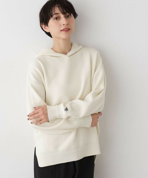 Dessin / デッサン ニット・セーター | 【洗える/体型カバー】ちょうどいいニットパーカ | 詳細1