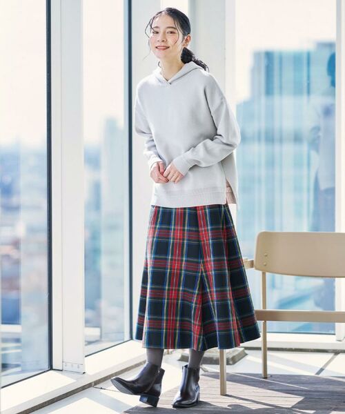 Dessin / デッサン ニット・セーター | 【洗える/体型カバー】ちょうどいいニットパーカ | 詳細12