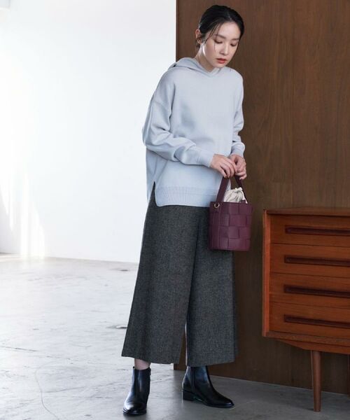 Dessin / デッサン ニット・セーター | 【洗える/体型カバー】ちょうどいいニットパーカ | 詳細14