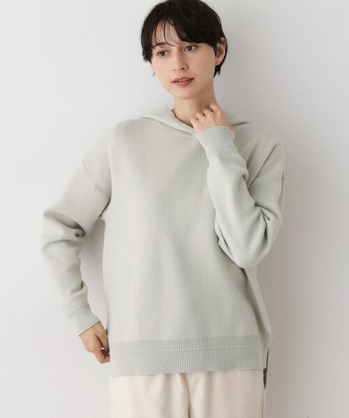 Dessin / デッサン ニット・セーター | 【洗える/体型カバー】ちょうどいいニットパーカ | 詳細16