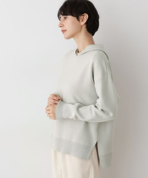 Dessin / デッサン ニット・セーター | 【洗える/体型カバー】ちょうどいいニットパーカ | 詳細17