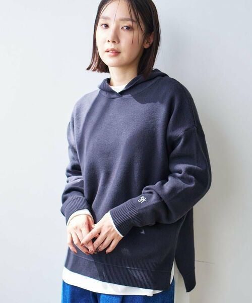 Dessin / デッサン ニット・セーター | 【洗える/体型カバー】ちょうどいいニットパーカ | 詳細21