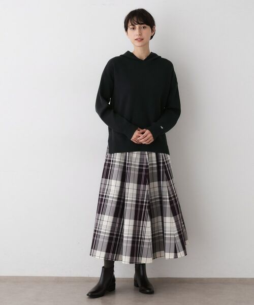 Dessin / デッサン ニット・セーター | 【洗える/体型カバー】ちょうどいいニットパーカ | 詳細24