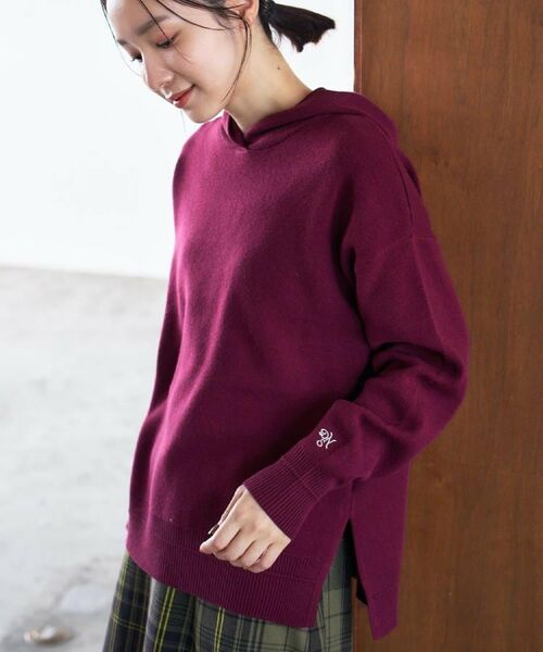 Dessin / デッサン ニット・セーター | 【洗える/体型カバー】ちょうどいいニットパーカ | 詳細30