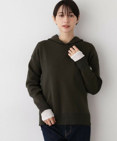 Dessin / デッサン ニット・セーター | 【洗える/体型カバー】ちょうどいいニットパーカ | 詳細5