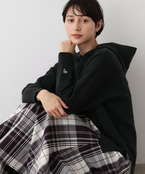 Dessin / デッサン ニット・セーター | 【洗える/体型カバー】ちょうどいいニットパーカ(ネイビー(094))