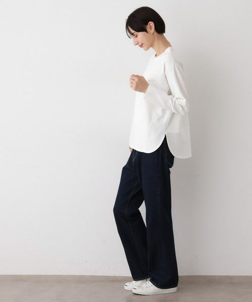 Dessin / デッサン カットソー | 【美シルエット/洗える】切替カットソー | 詳細3