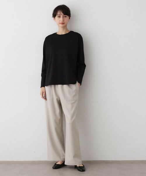 Dessin / デッサン カットソー | 【美シルエット/洗える】切替カットソー | 詳細5