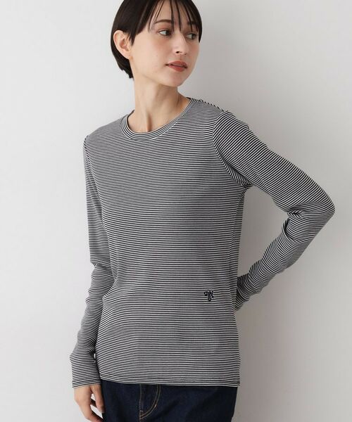 Dessin / デッサン カットソー | 【吸湿発熱/抗菌防臭】ジンジャー混クルーネックプルオーバー | 詳細10