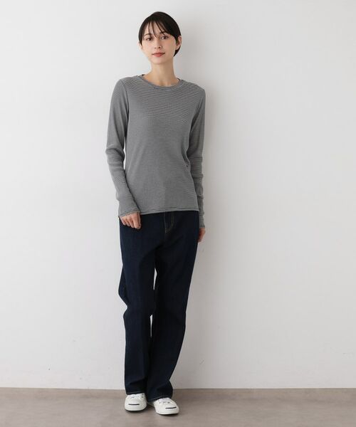Dessin / デッサン カットソー | 【吸湿発熱/抗菌防臭】ジンジャー混クルーネックプルオーバー | 詳細11