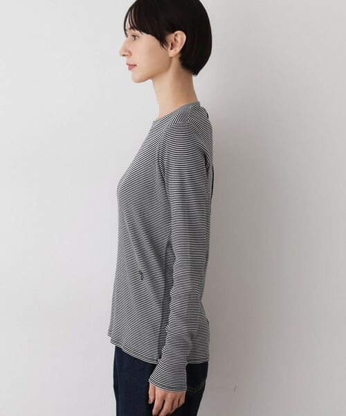 Dessin / デッサン カットソー | 【吸湿発熱/抗菌防臭】ジンジャー混クルーネックプルオーバー | 詳細14