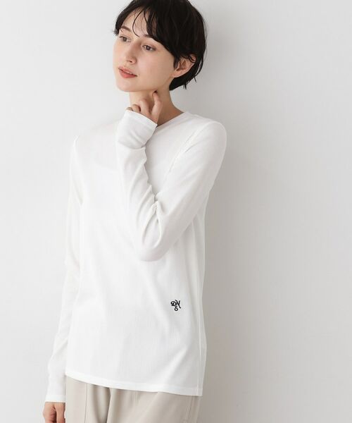 Dessin / デッサン カットソー | 【吸湿発熱/抗菌防臭】ジンジャー混クルーネックプルオーバー | 詳細2