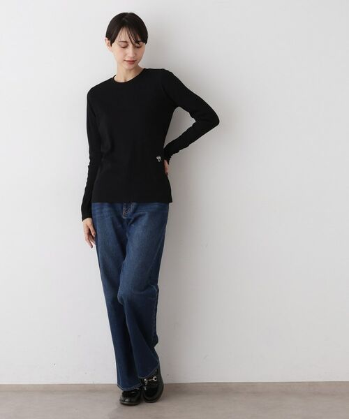 Dessin / デッサン カットソー | 【吸湿発熱/抗菌防臭】ジンジャー混クルーネックプルオーバー | 詳細7