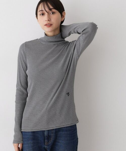 Dessin / デッサン カットソー | 【吸湿発熱/抗菌防臭】ジンジャー混タートルネックプルオ-バー | 詳細10