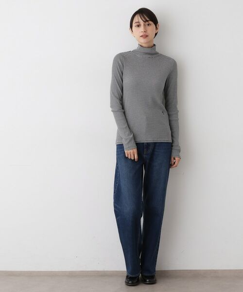 Dessin / デッサン カットソー | 【吸湿発熱/抗菌防臭】ジンジャー混タートルネックプルオ-バー | 詳細11