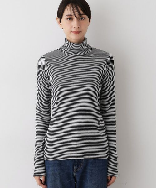 Dessin / デッサン カットソー | 【吸湿発熱/抗菌防臭】ジンジャー混タートルネックプルオ-バー | 詳細13