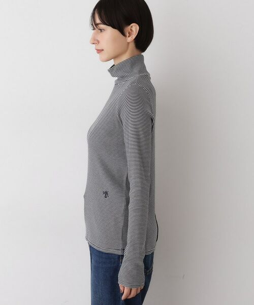 Dessin / デッサン カットソー | 【吸湿発熱/抗菌防臭】ジンジャー混タートルネックプルオ-バー | 詳細14