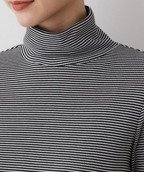 Dessin / デッサン カットソー | 【吸湿発熱/抗菌防臭】ジンジャー混タートルネックプルオ-バー | 詳細16