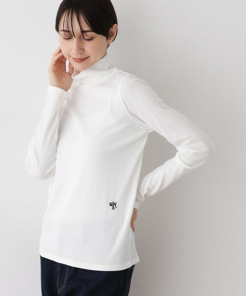 Dessin / デッサン カットソー | 【吸湿発熱/抗菌防臭】ジンジャー混タートルネックプルオ-バー | 詳細2