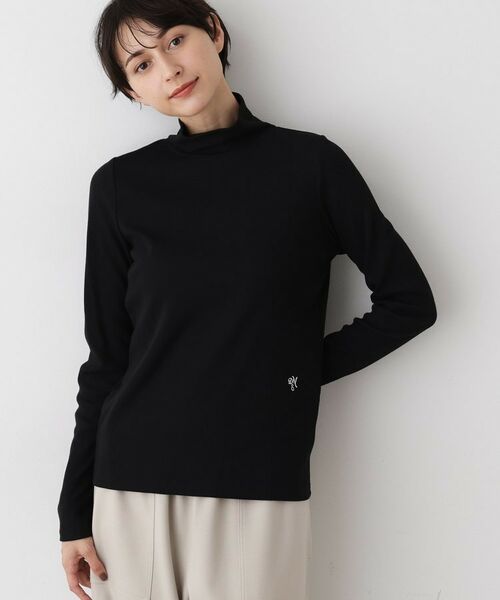 Dessin / デッサン カットソー | 【吸湿発熱/抗菌防臭】ジンジャー混タートルネックプルオ-バー | 詳細5