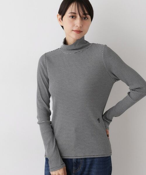 Dessin / デッサン カットソー | 【吸湿発熱/抗菌防臭】ジンジャー混タートルネックプルオ-バー | 詳細9