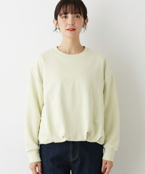 Dessin / デッサン カットソー | 【洗える】バルーンシルエットミニ裏毛プルオーバー | 詳細13