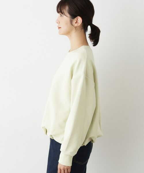 Dessin / デッサン カットソー | 【洗える】バルーンシルエットミニ裏毛プルオーバー | 詳細14