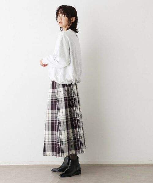 Dessin / デッサン カットソー | 【洗える】バルーンシルエットミニ裏毛プルオーバー | 詳細2