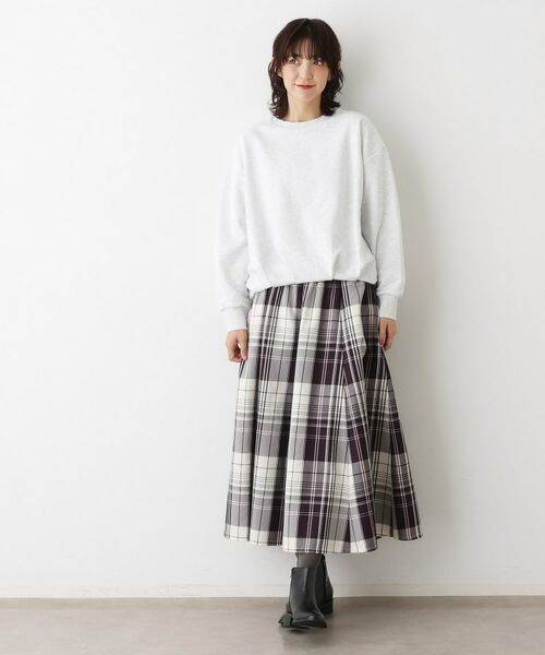 Dessin / デッサン カットソー | 【洗える】バルーンシルエットミニ裏毛プルオーバー | 詳細3