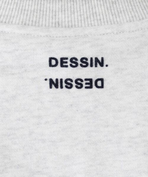 Dessin / デッサン カットソー | 【洗える】バルーンシルエットミニ裏毛プルオーバー | 詳細4