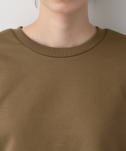 Dessin / デッサン カットソー | 【体型カバー/洗える】ペプラムスウェット | 詳細16
