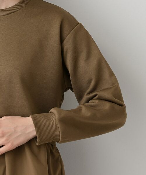 Dessin / デッサン カットソー | 【体型カバー/洗える】ペプラムスウェット | 詳細17
