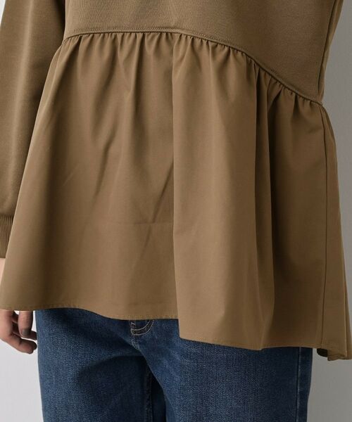 Dessin / デッサン カットソー | 【体型カバー/洗える】ペプラムスウェット | 詳細18