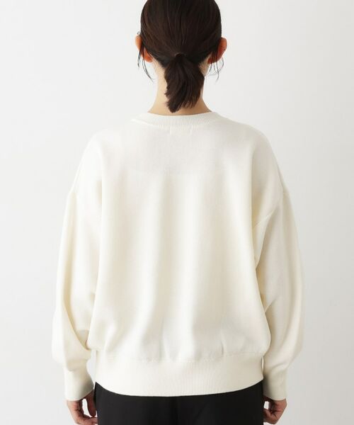 Dessin / デッサン ニット・セーター | 【洗える】Dサガラ刺繍ワッペン付きニット | 詳細17