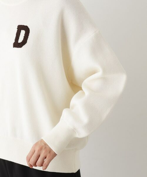 Dessin / デッサン ニット・セーター | 【洗える】Dサガラ刺繍ワッペン付きニット | 詳細19