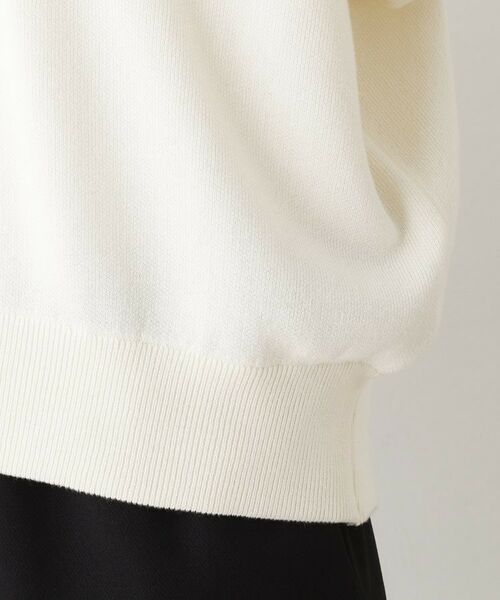 Dessin / デッサン ニット・セーター | 【洗える】Dサガラ刺繍ワッペン付きニット | 詳細20